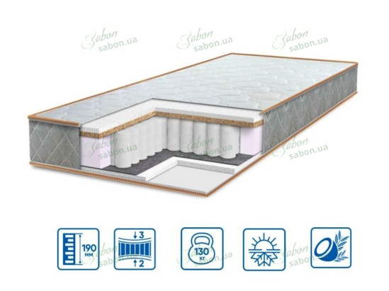 Ортопедичний матрац ULTRA 2 в 1 1