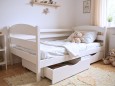 Детская кровать Хьюго ясень из натурального дерева