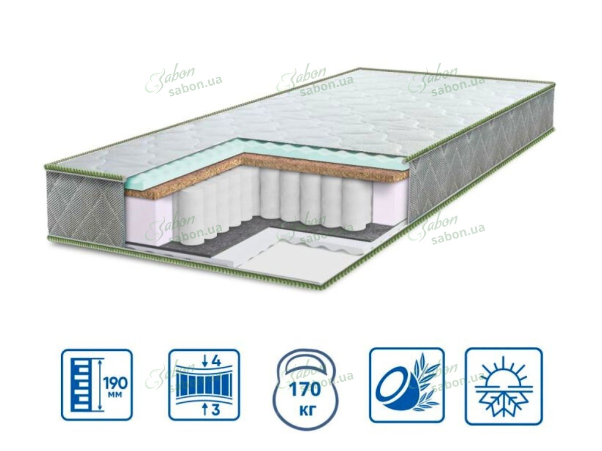 Ортопедический матрас PULSON 2в1