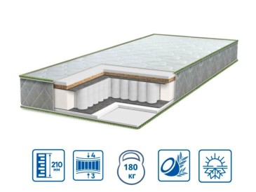 Ортопедический матрас PULSON grand cocos