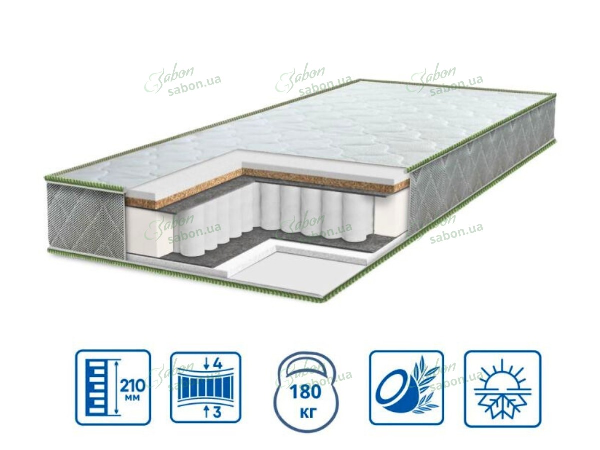 Ортопедичний матрац PULSON grand cocos