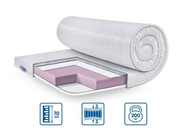 Ортопедический мини-матрас SIMPLEX STRONG жаккард