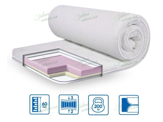 Ортопедический мини-матрас LATEX 1