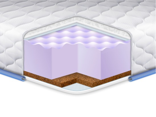 Ортопедический мини-матрас COCOS MASSAGE 2