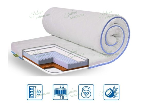 Ортопедичний міні-матрац COCOS MASSAGE 1