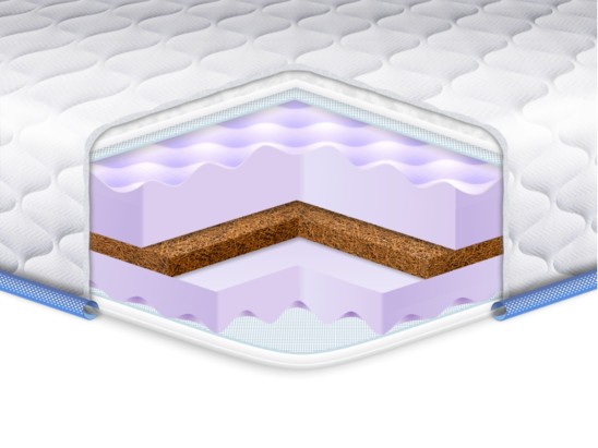 Ортопедический мини-матрас MIX-MASSAGE 2