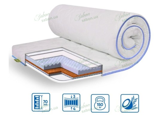 Ортопедичний міні-матрац MIX-MASSAGE 1