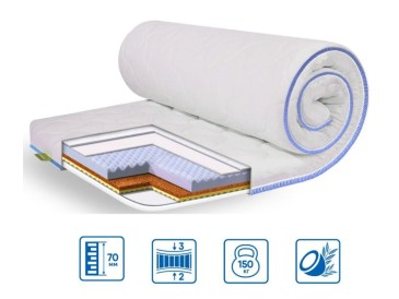 Ортопедический мини-матрас MEMORY-COCOS-MASSAGE