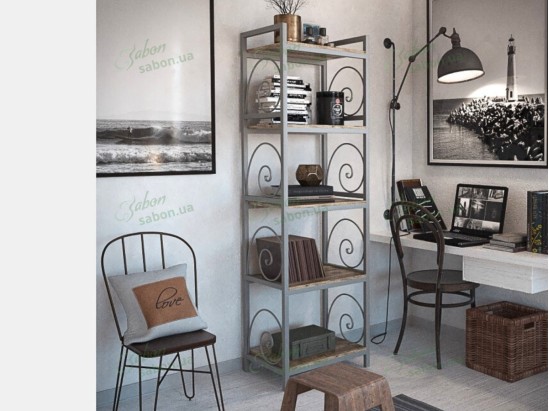 Сучасний стелаж Маріс 5 1