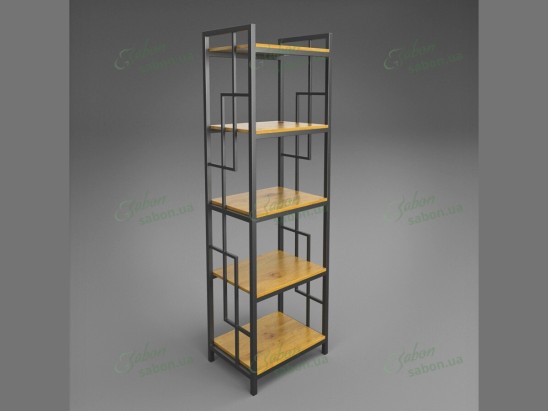 Сучасний стелаж Брайтон 5 2 