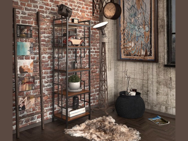 Современный стеллаж Брайтон 5 1