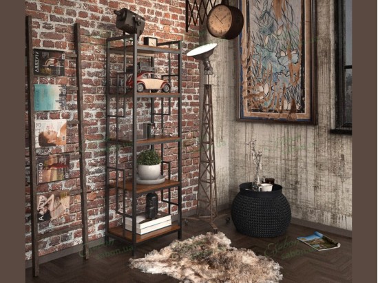 Сучасний стелаж Брайтон 5 1