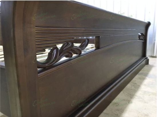 Дерев'яне ліжко Шопен 2