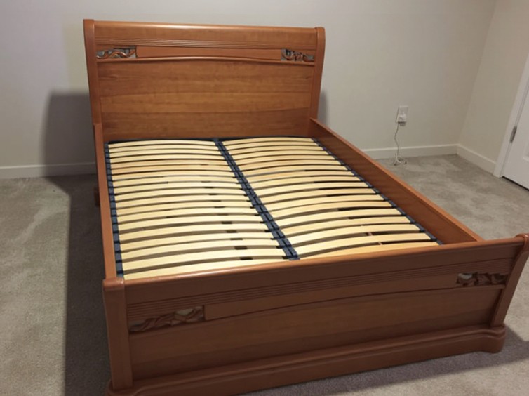 Дерев'яне ліжко Шопен 8 