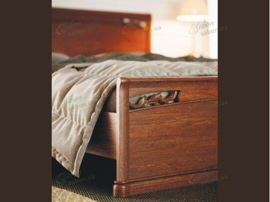 Дерев'яне ліжко Шопен 2