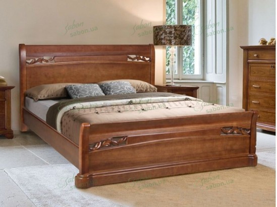 Дерев'яне ліжко Шопен 1
