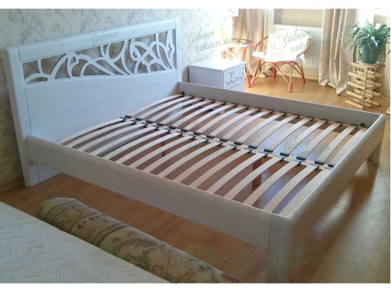 Дерев'яне ліжко Італія 2