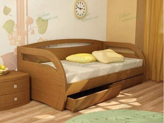 Детская кровать Бавария из натурального дерева 1