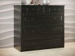 Комод Фантазія 3+2 з натурального дерева 14