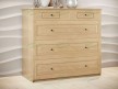 Комод Фантазия 3+2 из натурального дерева 2