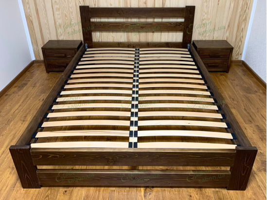 Дерев'яне ліжко Річард ясень 1