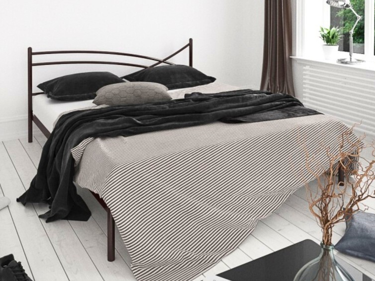 Металеве ліжко Гвоздіка 1