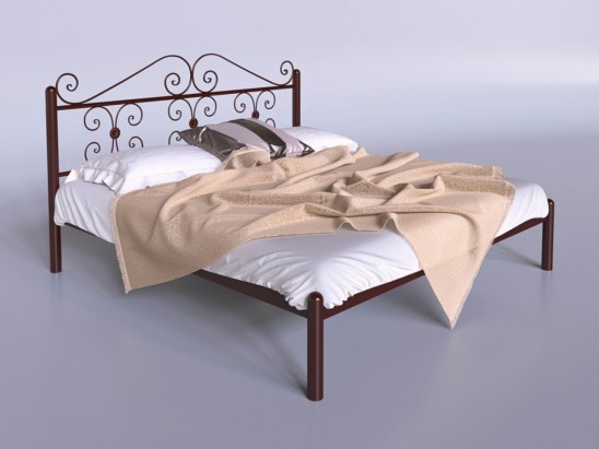 Металеве ліжко Бегонія 2