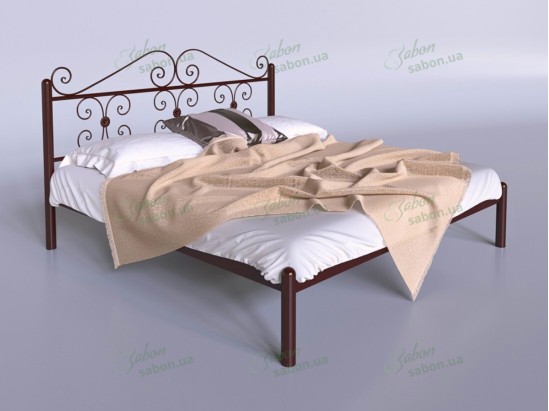 Металеве ліжко Бегонія 2 
