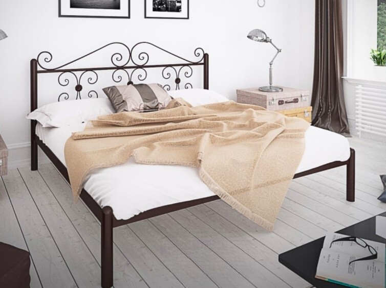 Металлическая кровать Бегония 1