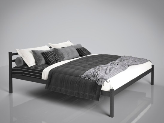 Металеве ліжко Лідс 2