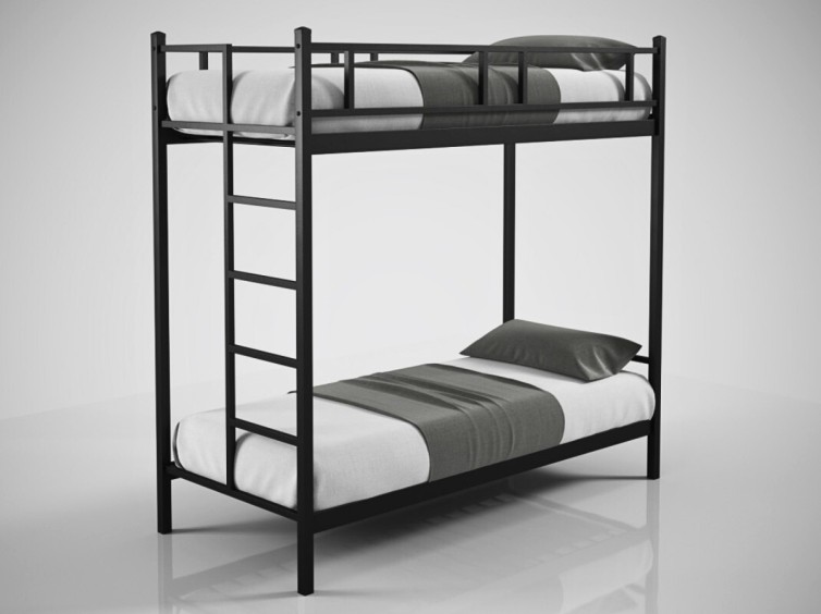 Металлическая двухъярусная кровать Фулхэм 2 