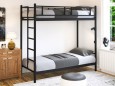 Металеве двоярусне ліжко Фулхем