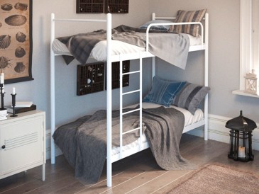 Металлическая двухъярусная кровать Ирис