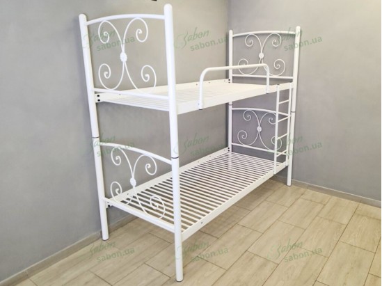 Металлическая двухъярусная кровать Жасмин 7 
