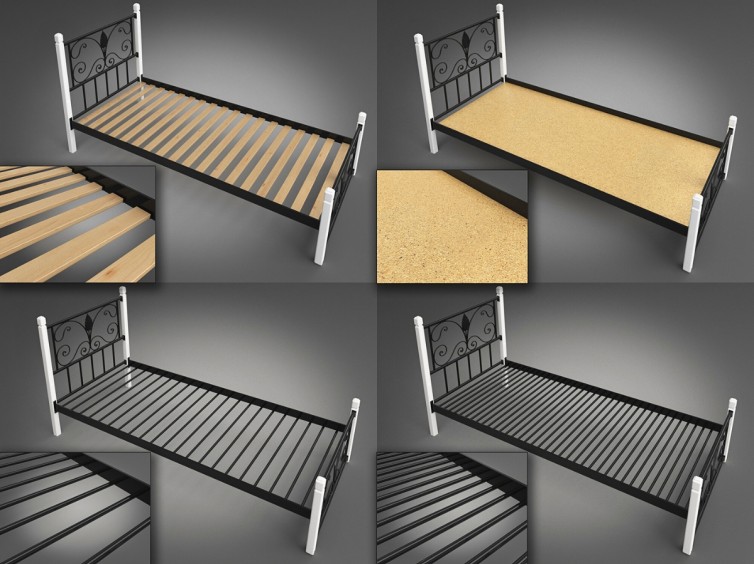 Металлическая двухъярусная кровать Жасмин 9 