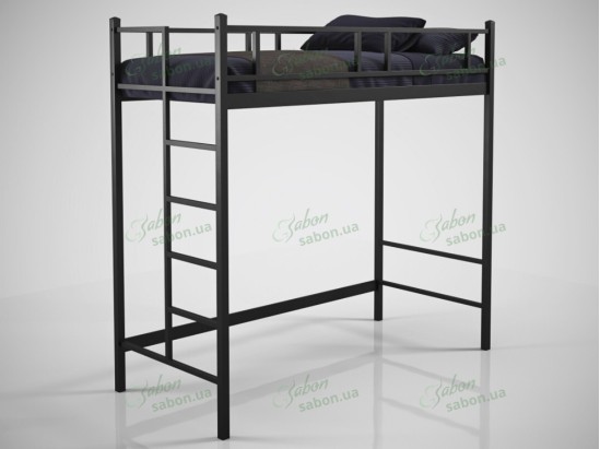 Металлическая двухъярусная кровать-чердак Фулхэм 2