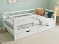 Дитяче ліжко Кевін з шухлядами з натурального дерева 14
