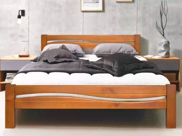 Подростковая кровать Волна 3 ольха мини