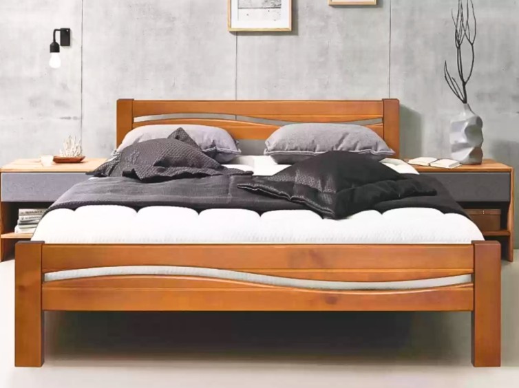 Подростковая кровать Волна 3 ольха мини 1