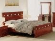 Деревянная кровать Ладья 12