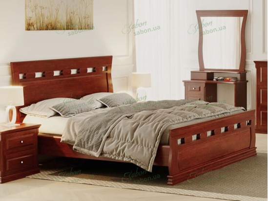 Деревянная кровать Ладья 2
