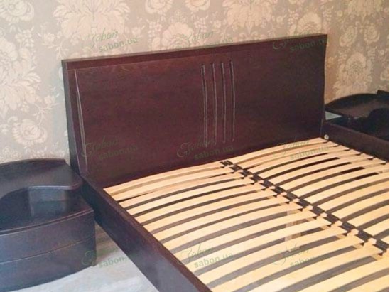 Дерев'яне ліжко Ріо 2