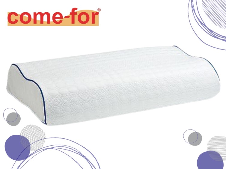 Подушка ортопедична Едвайс Латекс Гель Контур 2 