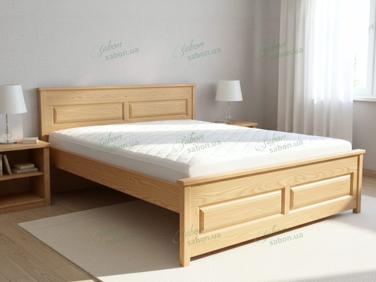 Дерев'яне ліжко Венеція вільха Дерев'яне ліжко Венеція вільха