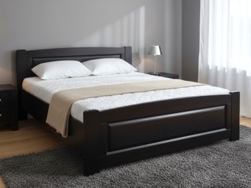 Дерев'яне ліжко Арка вільха