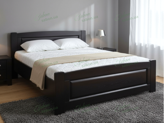 Дерев'яне ліжко Арка вільха 1