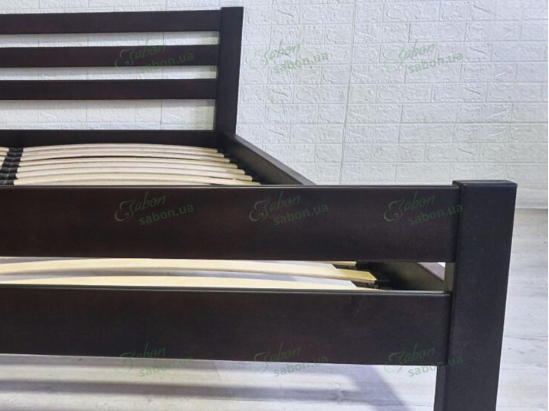 Дерев'яне ліжко Прем'єра Люкс 9 