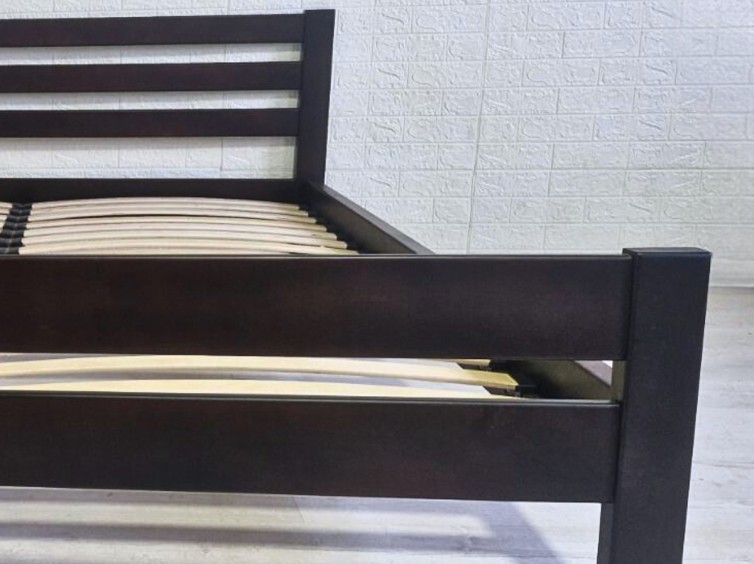 Дерев'яне ліжко Прем'єра Люкс 9 