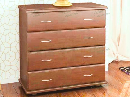 Комод Велл вільха з натурального дерева 3 