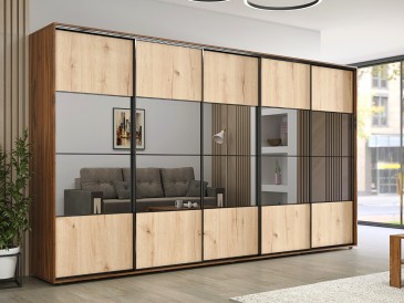 Шкаф-купе Стандарт 7.8 пятидверный H-210